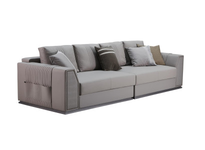 Sofa Luxury Gray Living room Fabric Textile Modern Design Couches Creative Furniture new