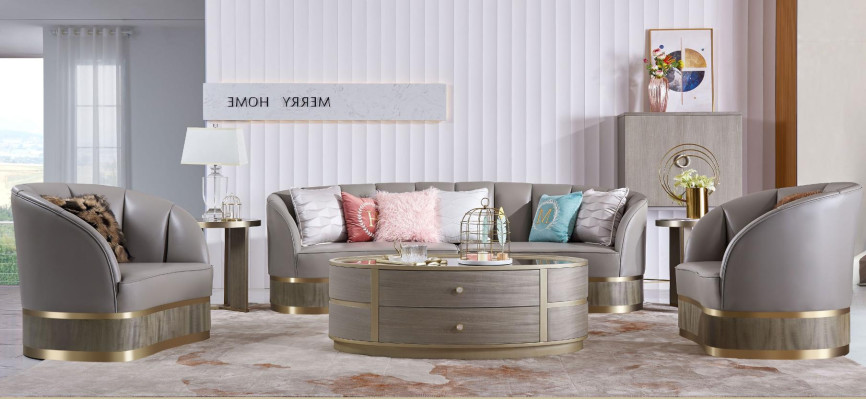 Complete Set Sofa set 411 Seat Modern Designer Living landscape 4-piece Suite