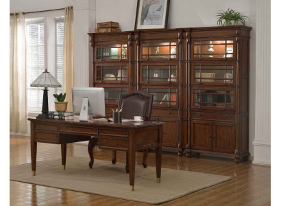 Desk Set Office Suite Table Chef Armchair Wardrobe Furnishings new 5pcs.