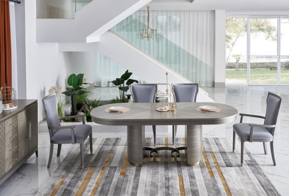 High Quality Dining room Furniture Hotel Style Furnishings Complete's Set Table