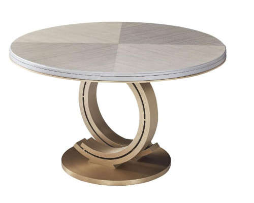 Design Round Table 4x Chairs Dining Room Seat Round Tables Suite Wood