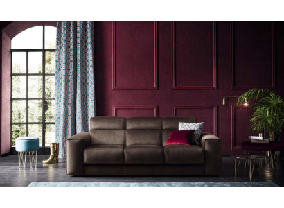 Luxury Furniture Living room Sofas Sofa 3 Seater modern Real wood Italian style