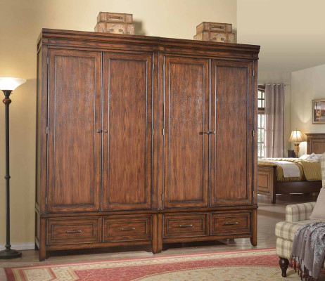 Classic 2x Wardrobe Design Bedroom Furniture Wardrobe Cabinets Wood new