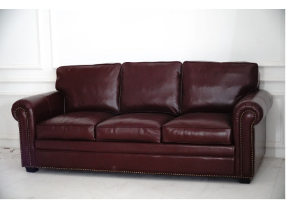 Living room Sofas Sofa Couch 3 Seater Upholstery Three Seater Couches Furniture Leather