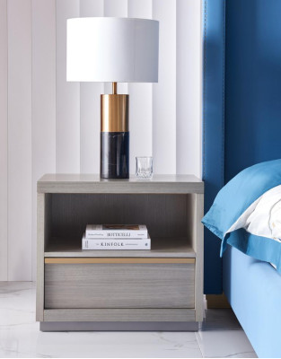 Bedroom Luxury Bed Furniture 2x Bedside table Set Beds dubai hotel Furniture