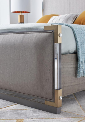 Luxury Designer Bedroom Bed Double Beds Hotel 180x200 Italian