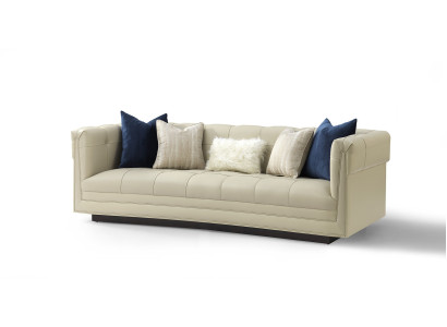 Three Seater Couches Furniture Sofa 3 Seater Real wood Classic US Furnishings Sofas