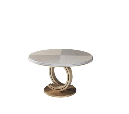 Round Table Dining room Dining table Italian style Furniture Dining table Round