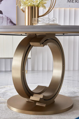 Round Table Dining room Dining table Italian style Furniture Dining table Round