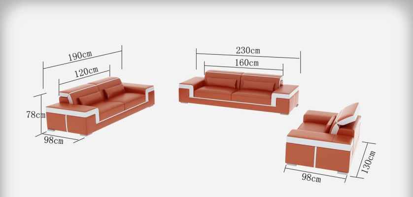 Sofa set Modern Living room Couch Sofa Seat Suite 3+2+1 Complete Set new