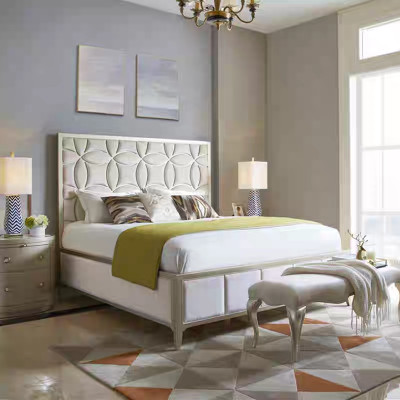 Classic s Bed Double bed Beds Wood Country House Style Real Wood