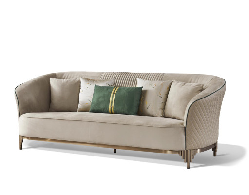 Design 3 Seater Three Seater Sofas Club Lounge Sofa Upholstery Couch Fabric
