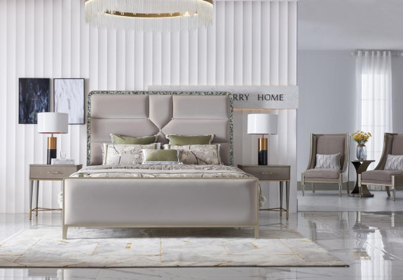 Bedroom Luxury Bed Design Bed Beds 180x200cm Dubai Double