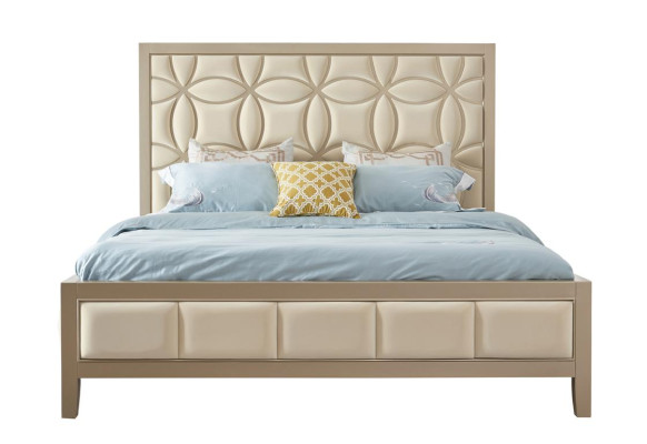 Bedroom Luxury Bed Double Beds Wood 180x200cm Royal Bed Luxury