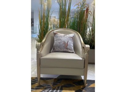 Armchair Italian Style Furniture Furnishings Furniture Wood Chair Single Seater Royal