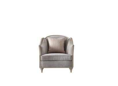 Armchair Hotel Upholstery Chairs Living room Modern Armchair Italian Style