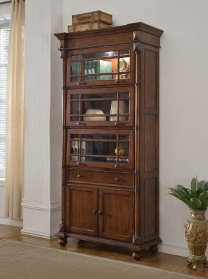 Classic Bookcase Bookshelf Display case Display cabinet Wardrobe Glass cabinet