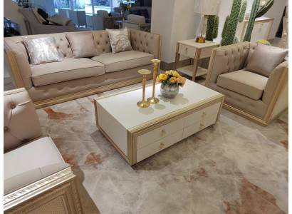 Living room Table Wood Design Tables Modern Coffee table Side table Sofa Furniture