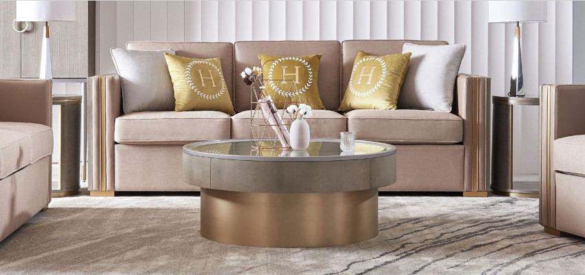 Modern Table Coffee table Side table Sofa Design Living room stainless steel