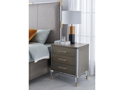 Luxury Furniture Bedroom Bedside table Consoles Side Tables Wood Hotel