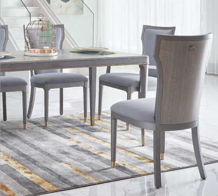 Luxury Design Upholstery Chair Chairs Office Seat Office Dining room Wood Furniture