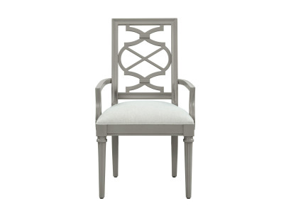 Luxury Design Chair with Armrests Real Textile Furniture Single Seater Wood