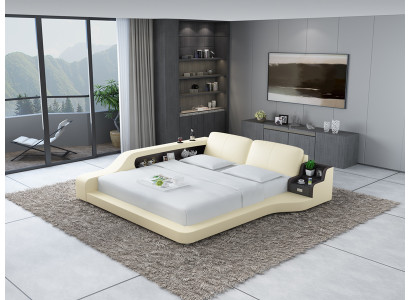 Designer Bed Upholstered bed Luxury bed Double bed Marriage bed Beds with USB LB8841 new