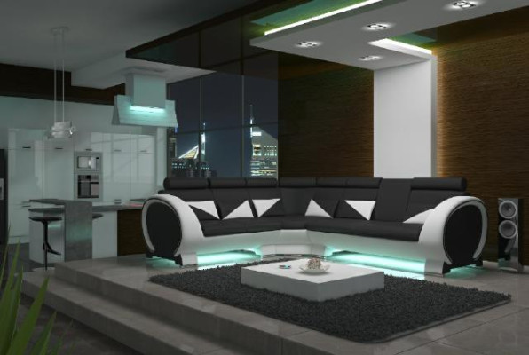 Corner sofa Corner sofa DESIGN *Choice of color * SOFA Leather COUCH LEATHER SOFA LEATHER SET