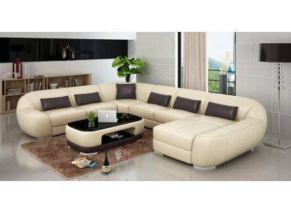 Stylish U-shape Corner sofa Modern design for maximum comfort for your living room