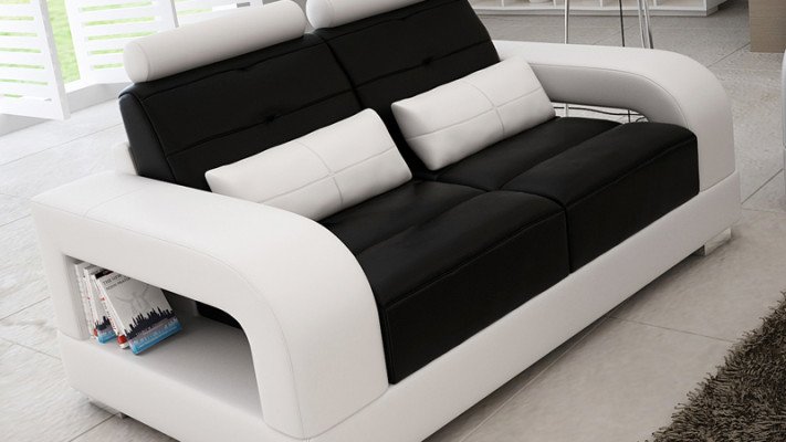 Leather sofa couch sofa set 3+2+1 seater suite design modern sofa