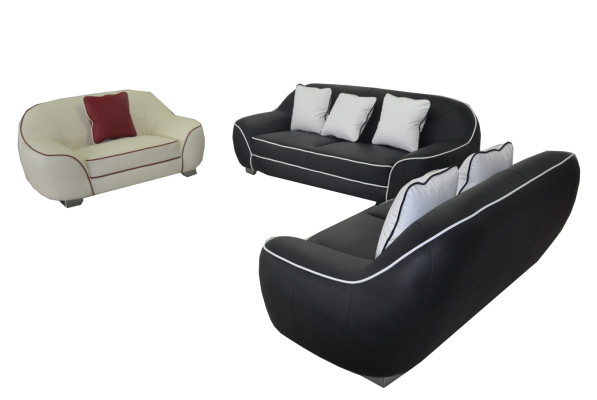 XXL Couch Corner sofa Living landscape Design Modern Sofa set 3+2+1 F3013