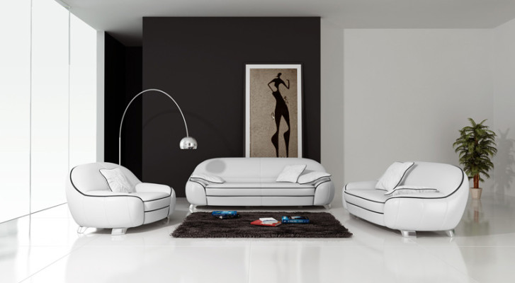 XXL Couch Corner sofa Living landscape Design Modern Sofa set 3+2+1 F3013