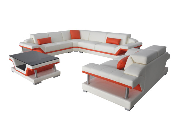 Luxurious Comfort New L-shaped corner sofa in a contemporary design