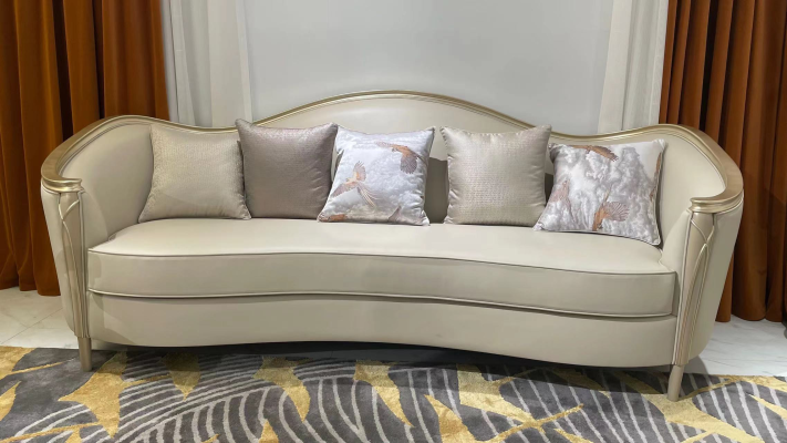 Luxury Sofa Furniture Living room Sofas 3 Seater Couch Real wood Italian style new