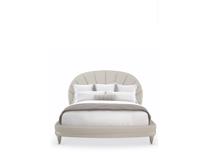 Luxury Bed Hotel Royal Furniture Fabric Beds Design Furnishings Upholstered bed Frame