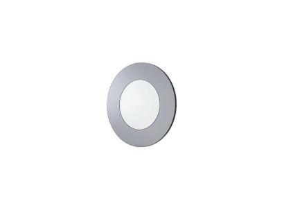 Round Mirror Modern Wall mirror Design Gray Living room new Furnishings