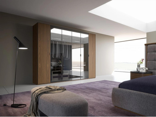 Wood Wardrobe Bedroom Furnishings Modern Designer Wardrobe new