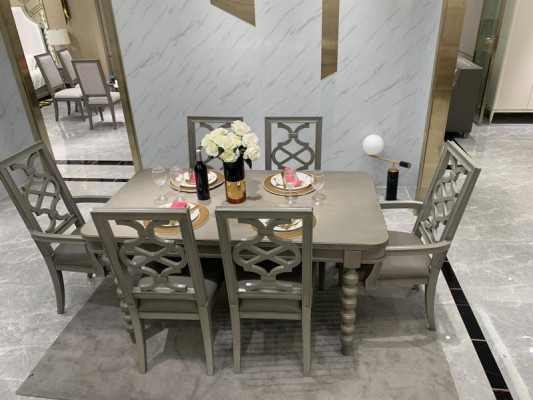 Dining room Suite Table Chair Stool Dining Set Chairs Set 6pcs Antique Style new