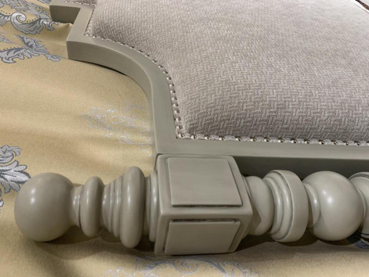 Bed Double bed Bedroom Design Beds Modern Upholstery Wood Textile Furniture new