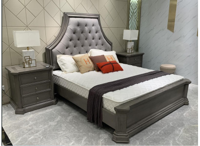 Bedroom Marriage Bed Design Double bed Chesterfield Bed Upholstery Beds Furniture