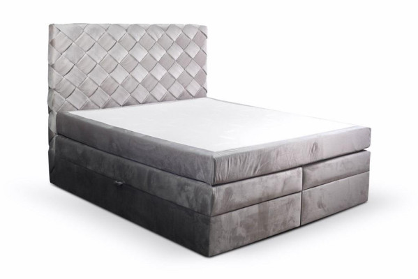 Boxspring Bed with bed base Mattress Beds Chesterfield Bedroom