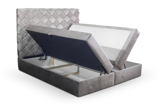 Boxspring Bed with bed base Mattress Beds Chesterfield Bedroom