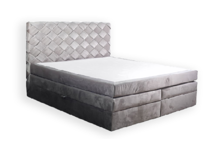 Boxspring Bed Leather Bed 180x200cm Hotel Double bed Luxury Beds Modern new