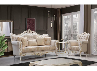 Sofa set 3+3+1+1 Seater Set Design Sofa Upholstery Classic Couches