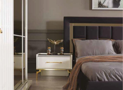 White Design Bedside table Console Side tables Bedroom Wood Luxury Consoles