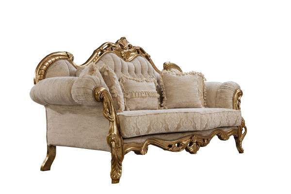 Sofa 3 Seat Fabric Three Seater Sofas Luxury Living room Chesterfield Baroque