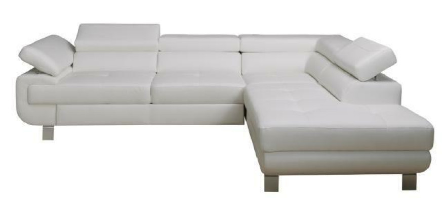 Corner sofa Sofa Couch Living landscape Suite Upholstery Corner Sofa bed Bed function