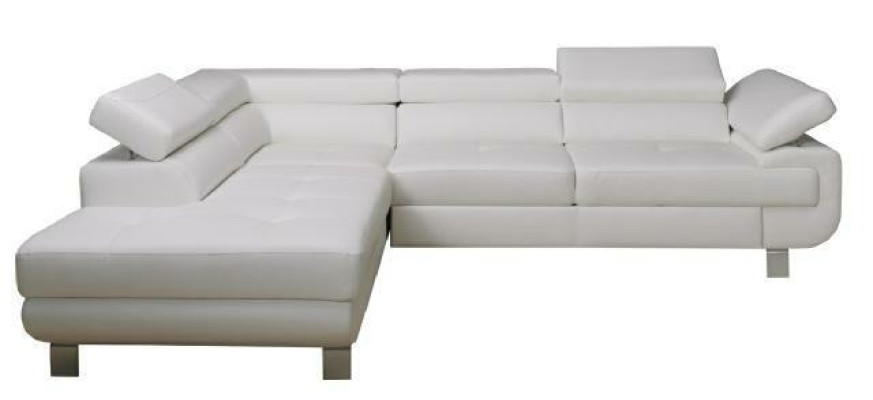Corner sofa Sofa Couch Living landscape Suite Upholstery Corner Sofa bed Bed function