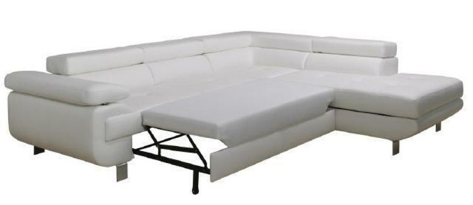 Corner sofa Sofa Couch Living landscape Suite Upholstery Corner Sofa bed Bed function