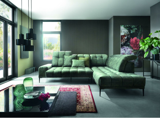 Corner sofa modern design luxury sofas L-shape fabric couch living room sofa couches